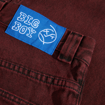 Big Boy Jeans - Red / Black