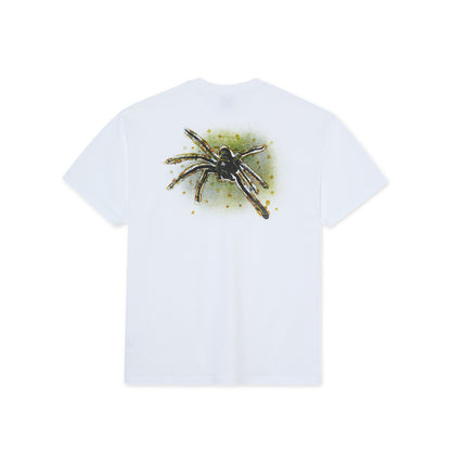 Green Spider Tee - White