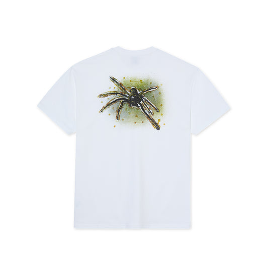 Green Spider Tee - White