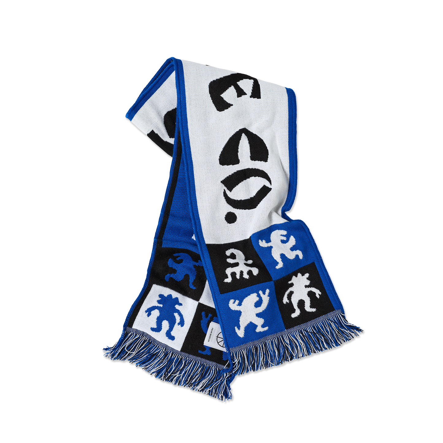 Football Scarf - Blue