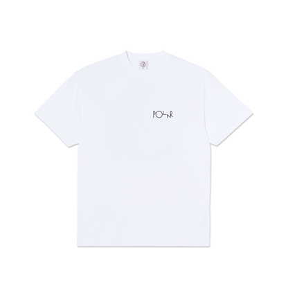 Searching For Peace Fill Logo Tee - White