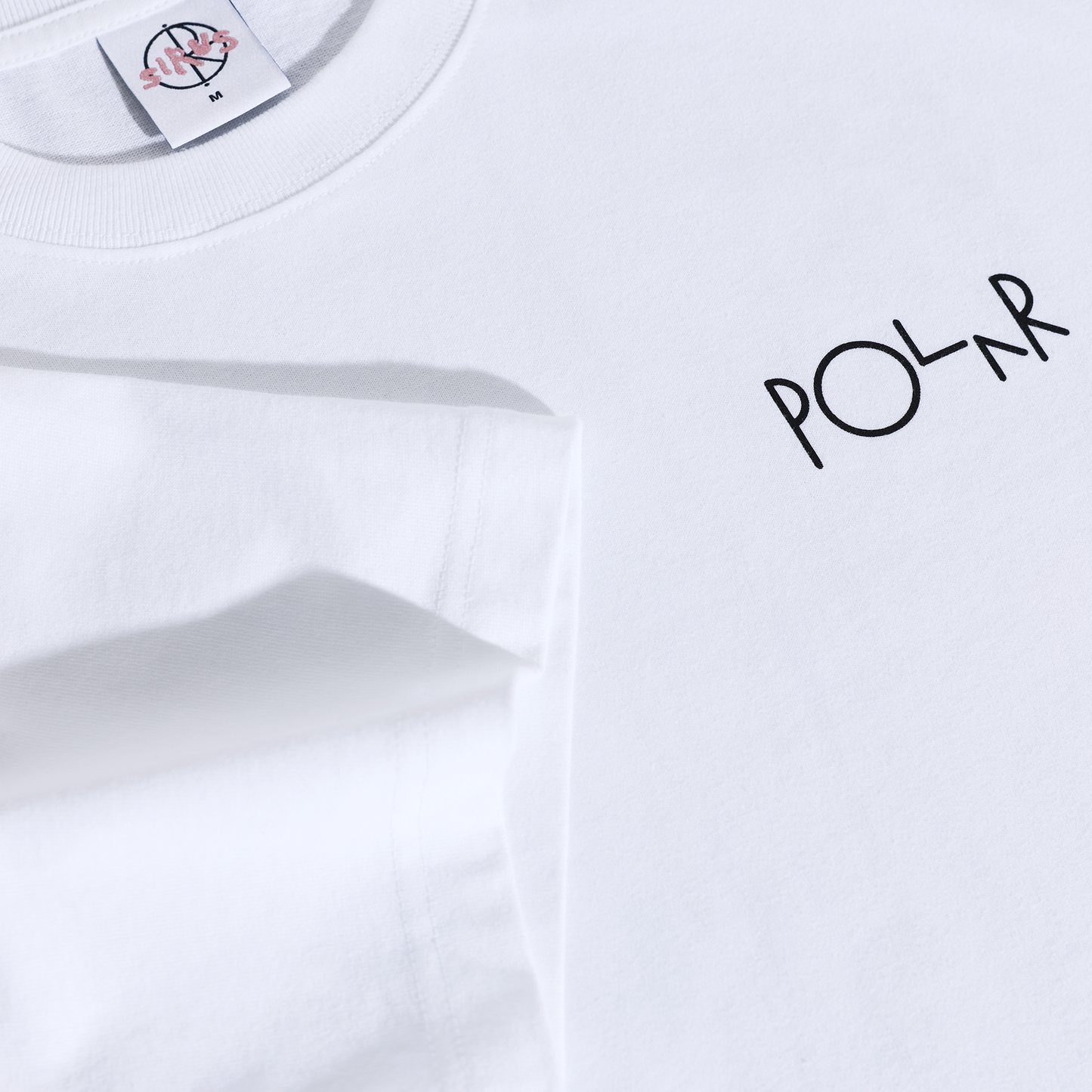 Searching For Peace Fill Logo Tee - White