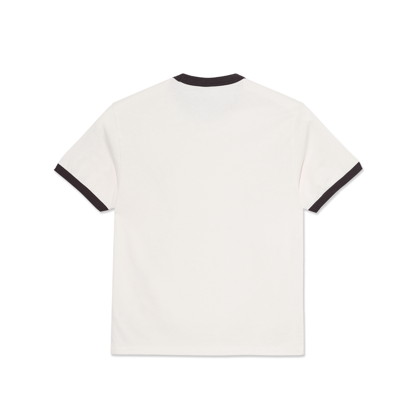 Ringer Tee - Ivory / Chocolate