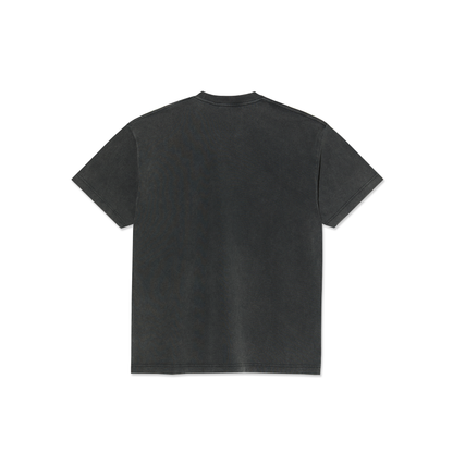Metal Logo Tee - Silver Black