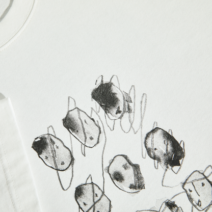 Sequence Tee - Cloud White