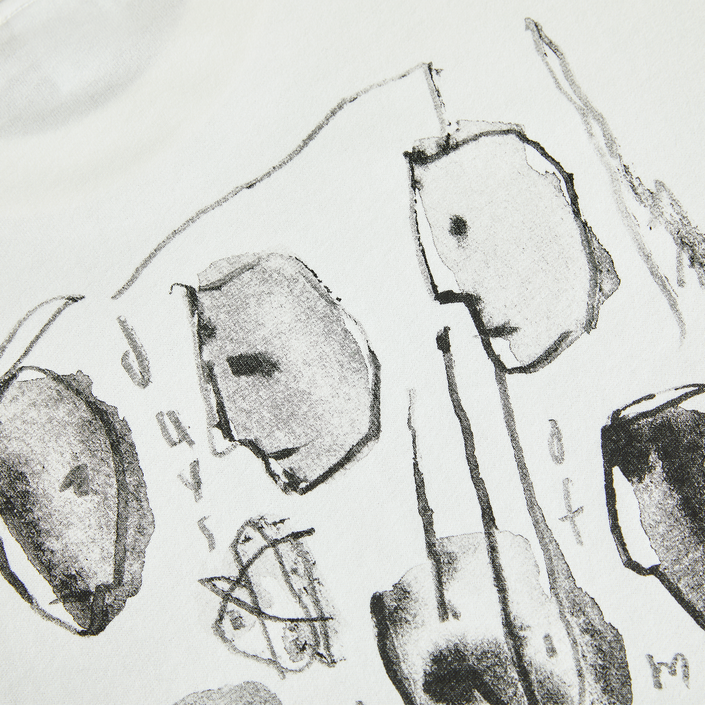 Sequence Tee - Cloud White