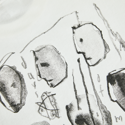 Sequence Tee - Cloud White