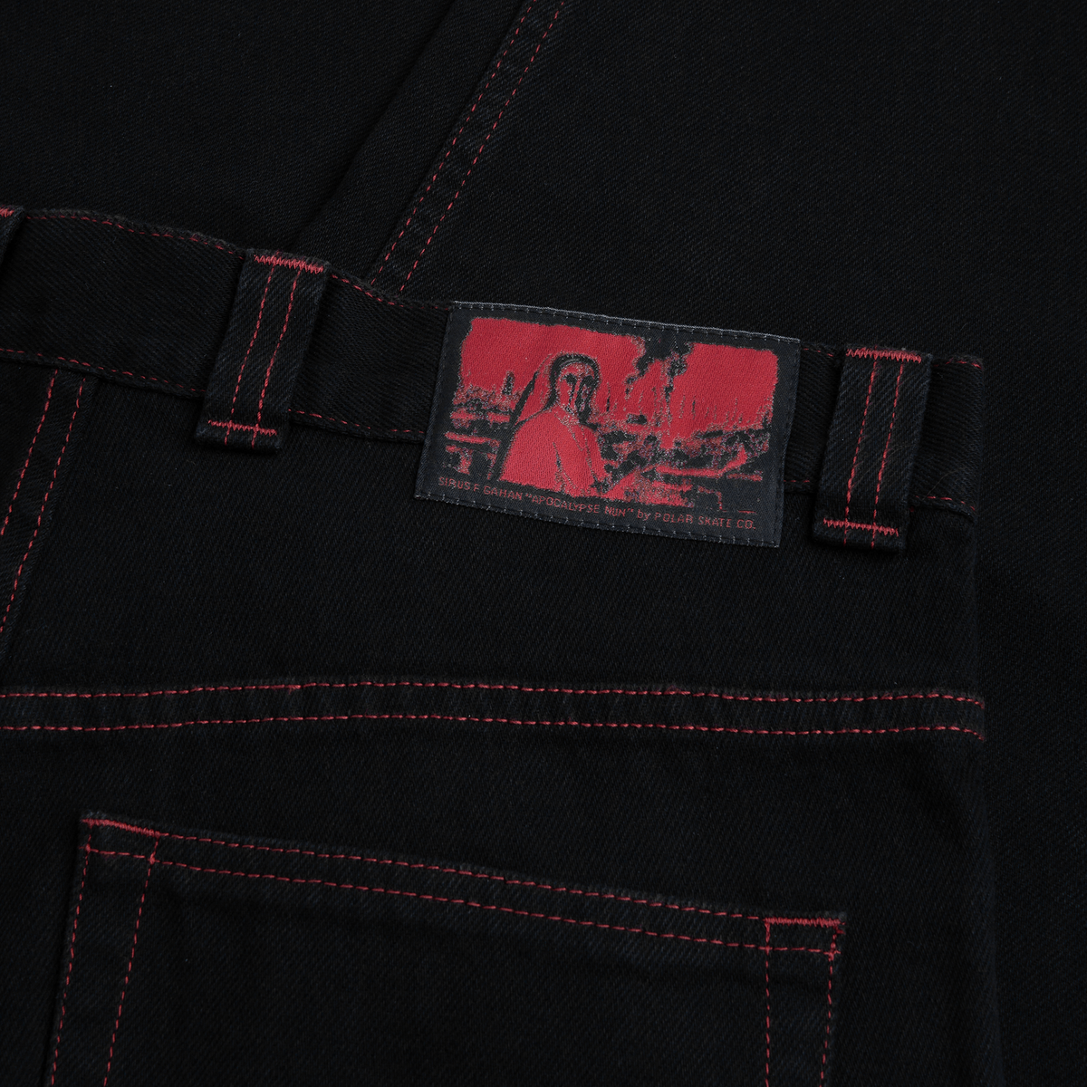 Big Boy Pants Apocalypse Nun - Black/Red