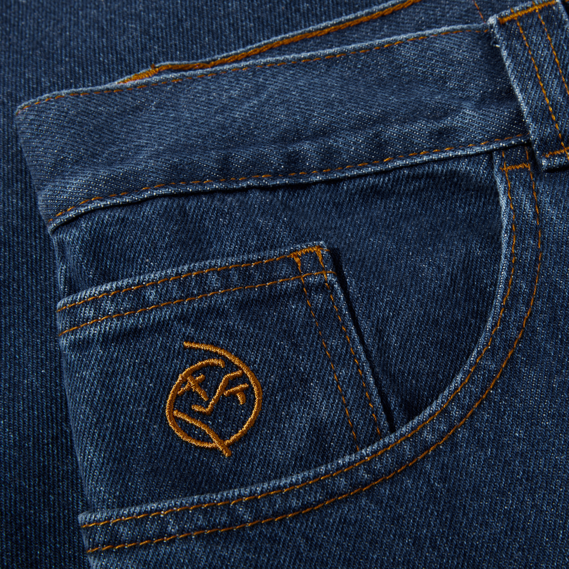 Polar Skate Co. Big Boy Jeans Dark Blue Cybercaf Skateshop