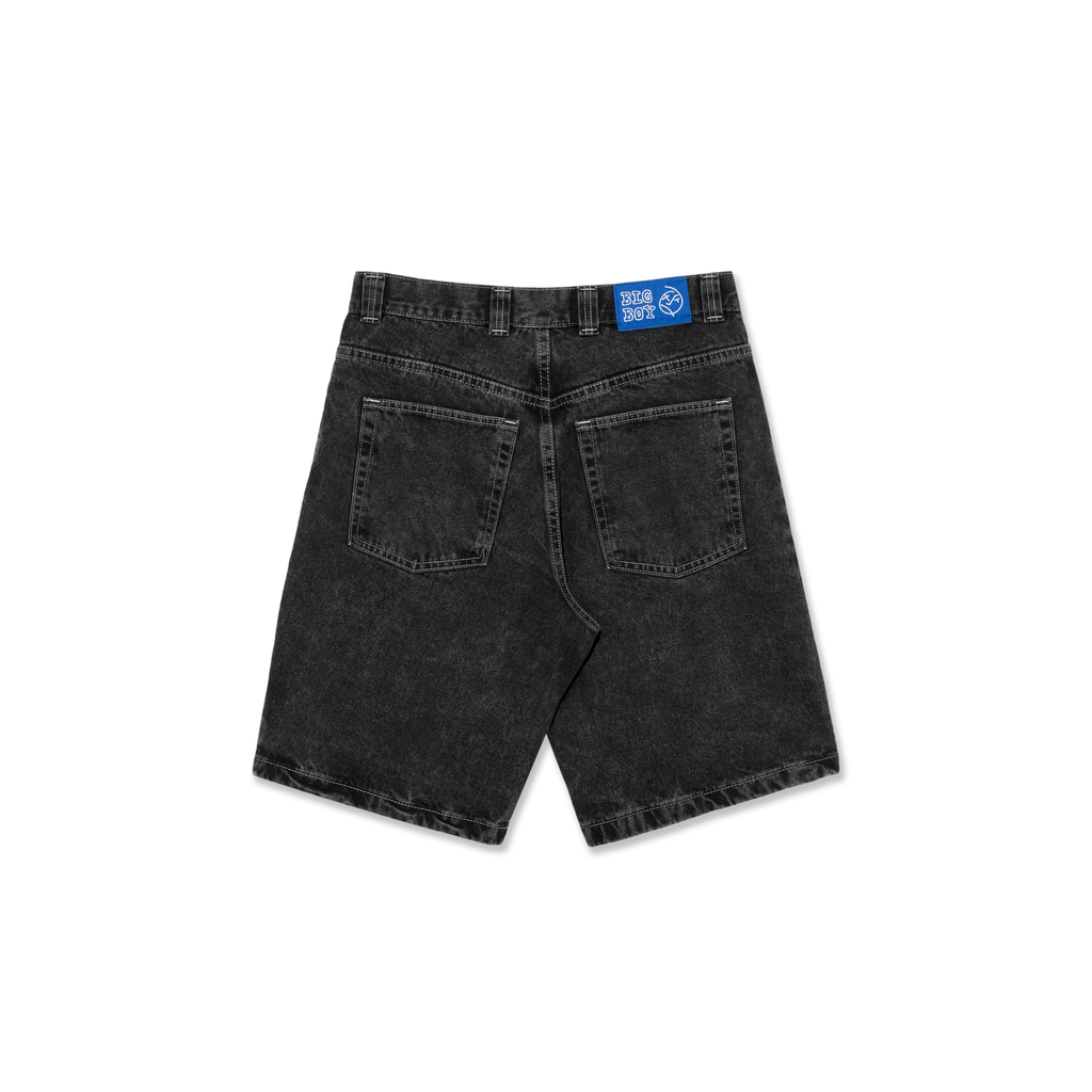 Big Boy Jeans Shorts - Silver Black
