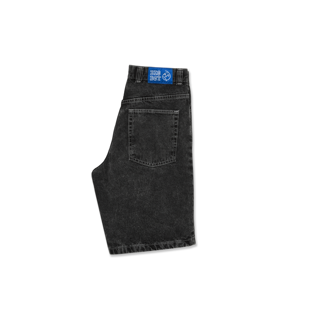 Big Boy Jeans Shorts - Silver Black