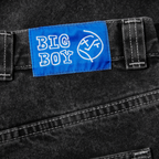 Big Boy Jeans Shorts - Silver Black