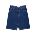 Big Boy Jeans Shorts - Blue / White Stitching
