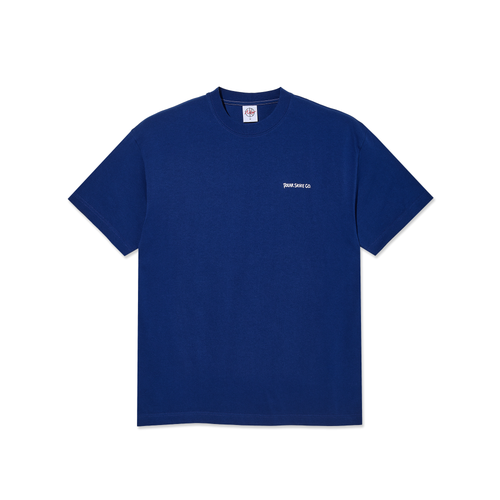 Doodle Tee - Ultramarine / White