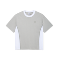 Surf Panel Tee - Silver / White