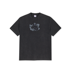 Metal Logo Tee - Silver Black