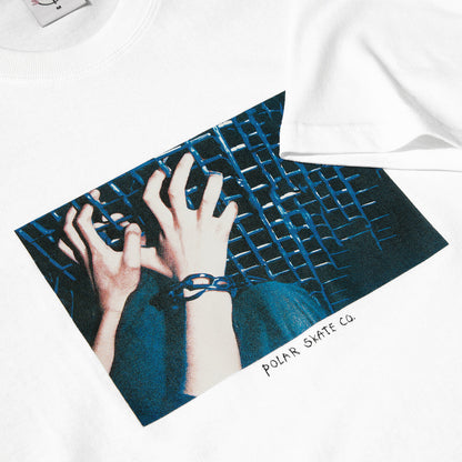 Caged Hands Tee - White