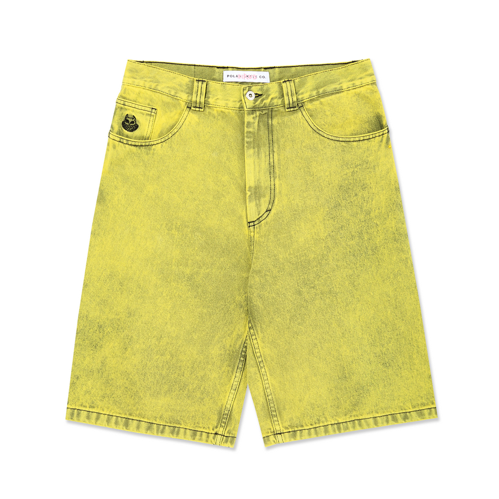 Big Boy Shorts Angel Child - Lemon / Black