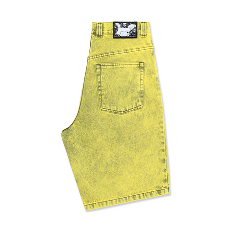 Big Boy Shorts Angel Child - Lemon / Black