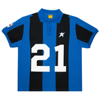 C-Star Polo Jersey - Blue Stripe