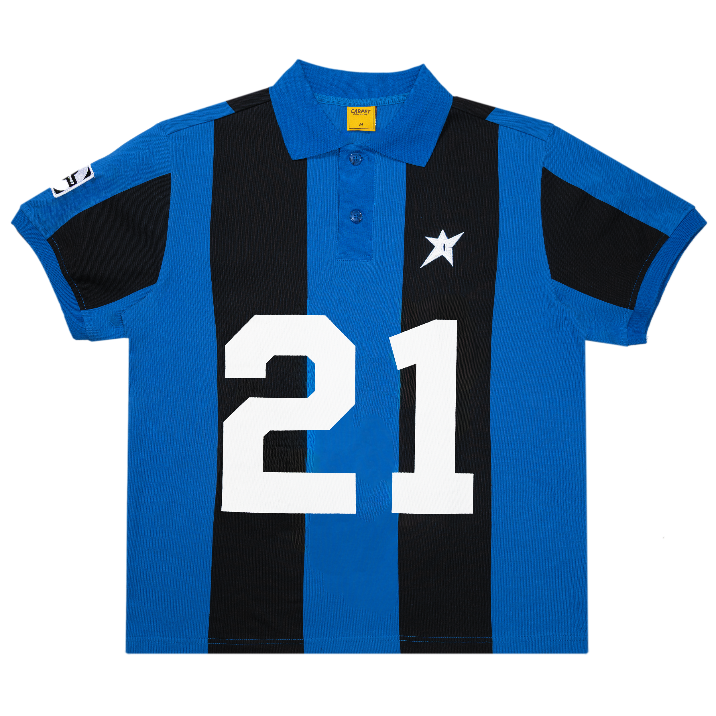 C-Star Polo Jersey - Blue Stripe