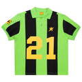 C-Star Polo Jersey - Green Stripe