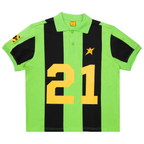 C-Star Polo Jersey - Green Stripe