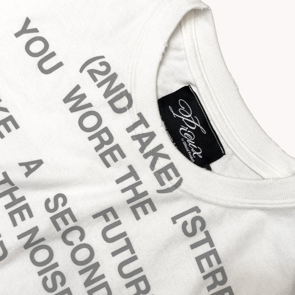Junya Stereo Tee - White