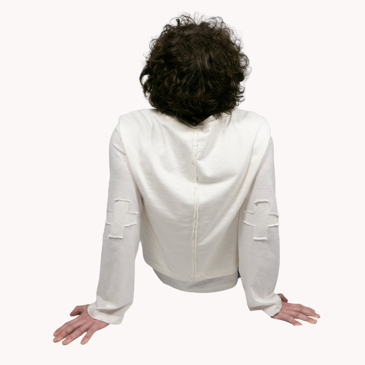 Henley “Skin” Off-White LS