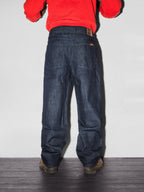 Relaxed Denim Jeans - Selvedge Blue