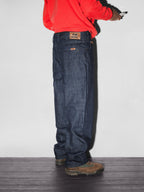 Relaxed Denim Jeans - Selvedge Blue