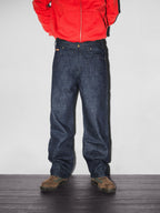 Relaxed Denim Jeans - Selvedge Blue
