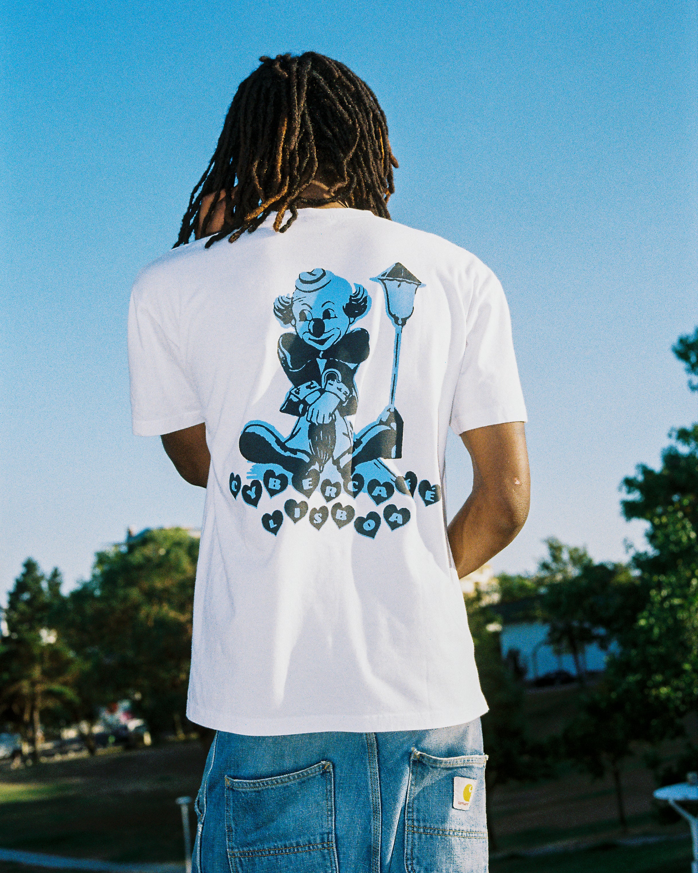 Clown Tee - White