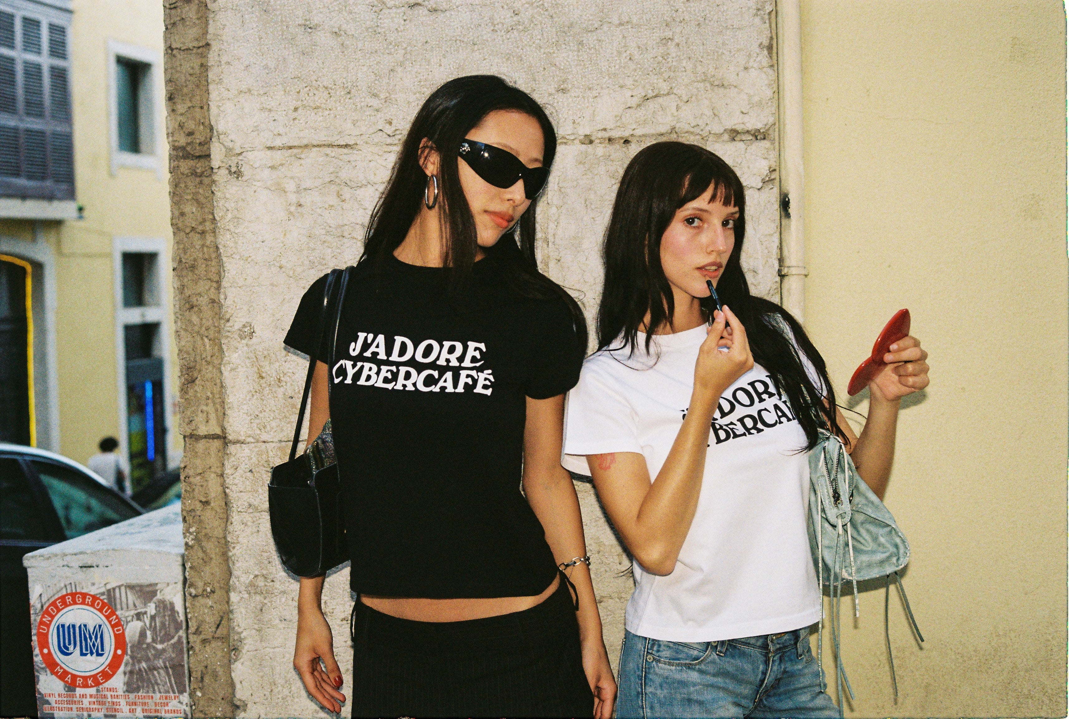 J'adore Baby Tee - White