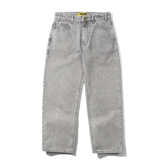 Racer Denim Jeans - Grey Wash