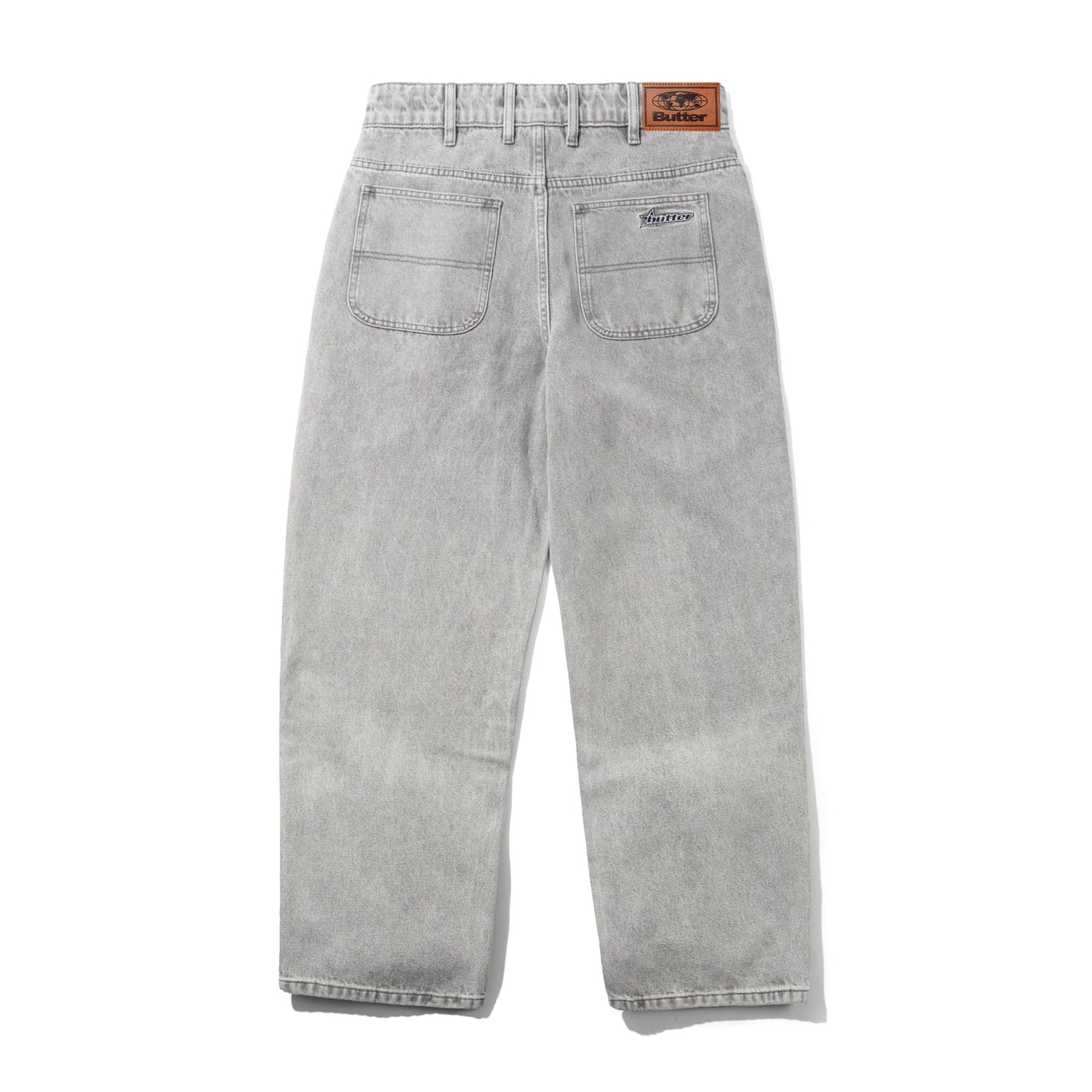 Racer Denim Jeans - Grey Wash