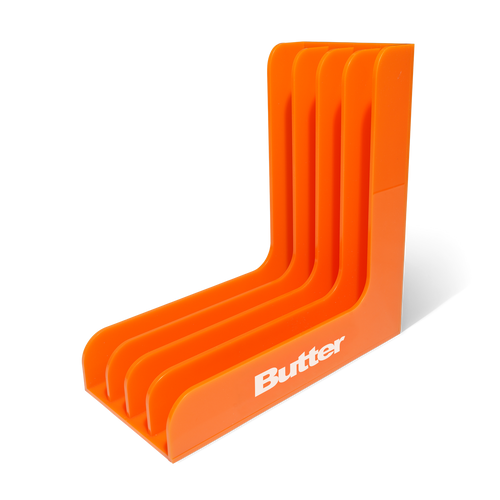 Butter Record Holder - Orange
