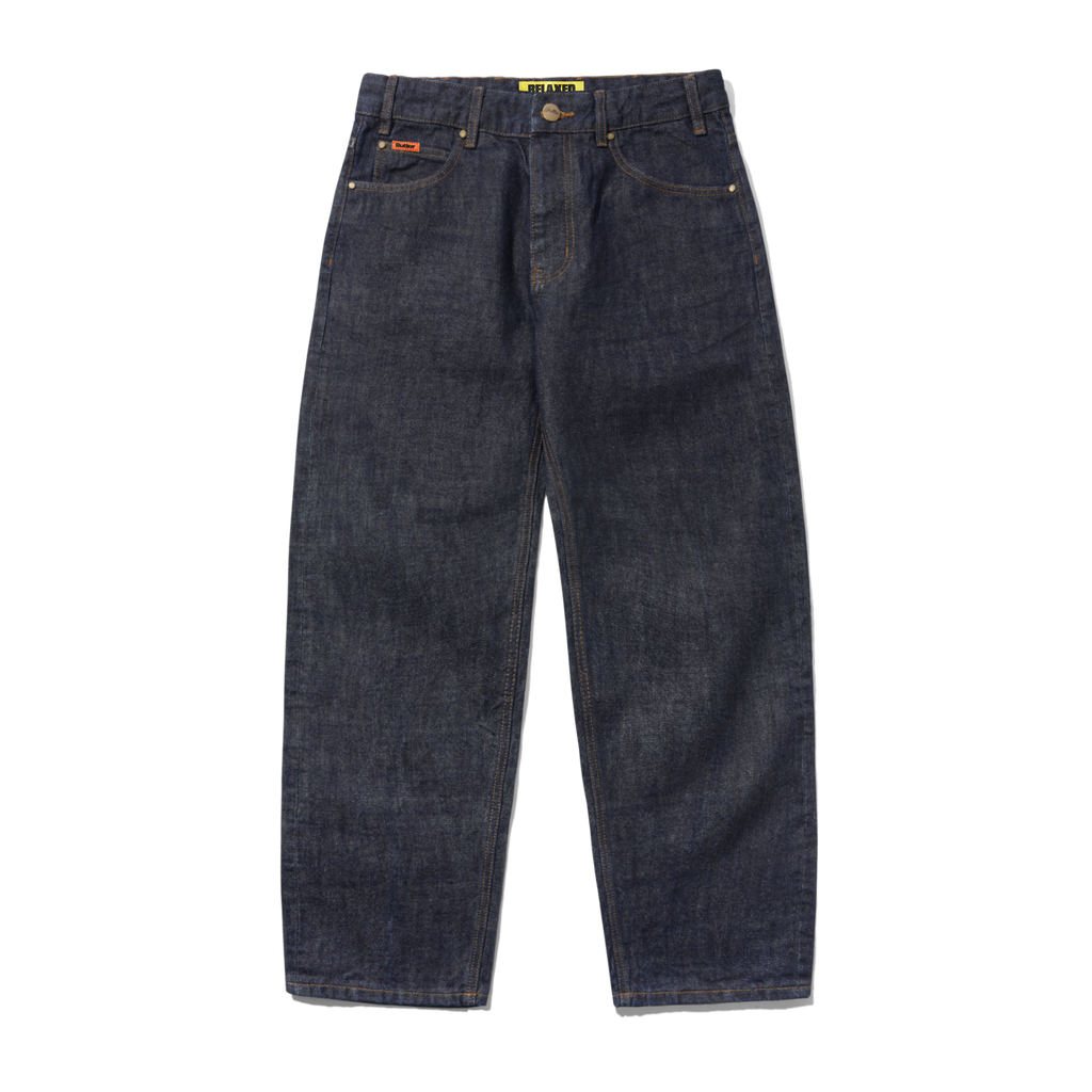 Relaxed Denim Jeans - Selvedge Blue