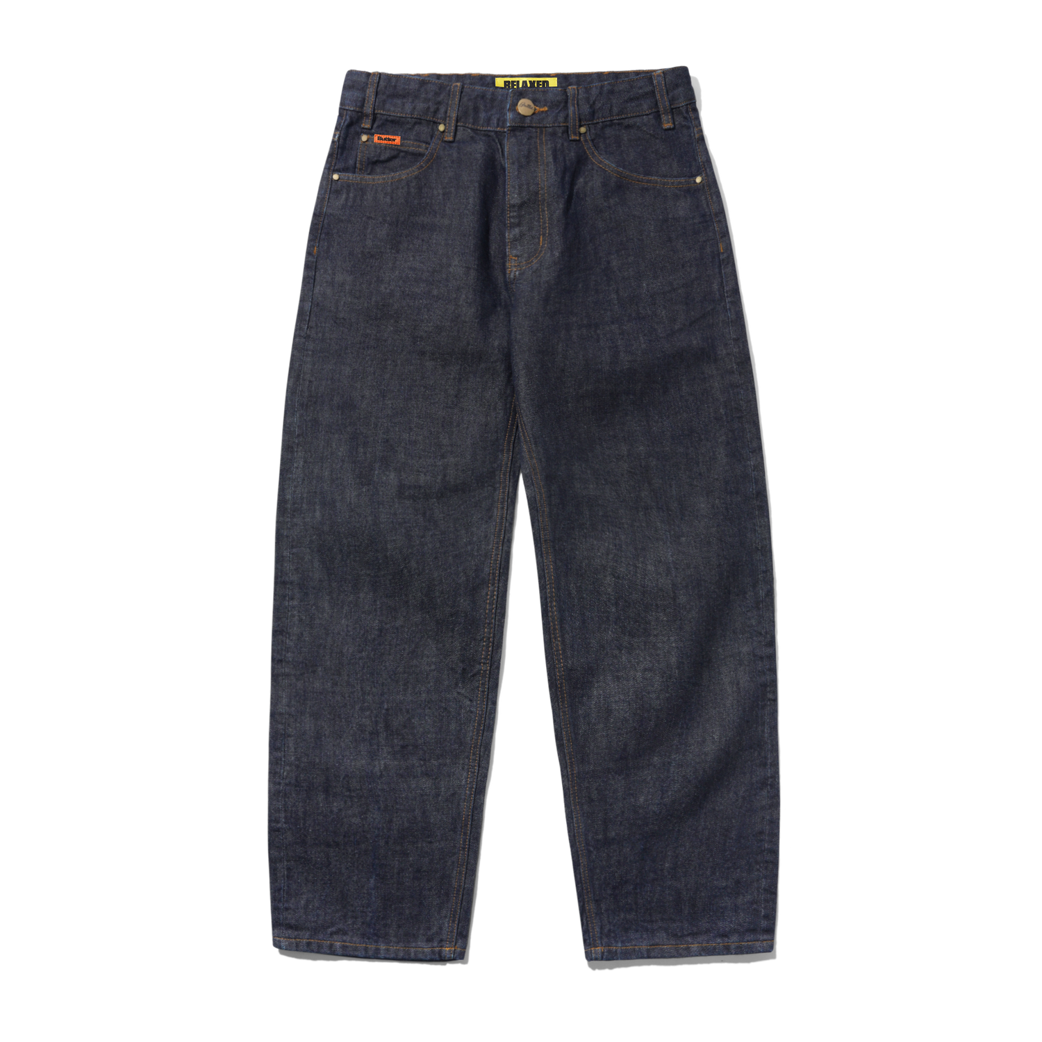 Relaxed Denim Jeans - Selvedge Blue
