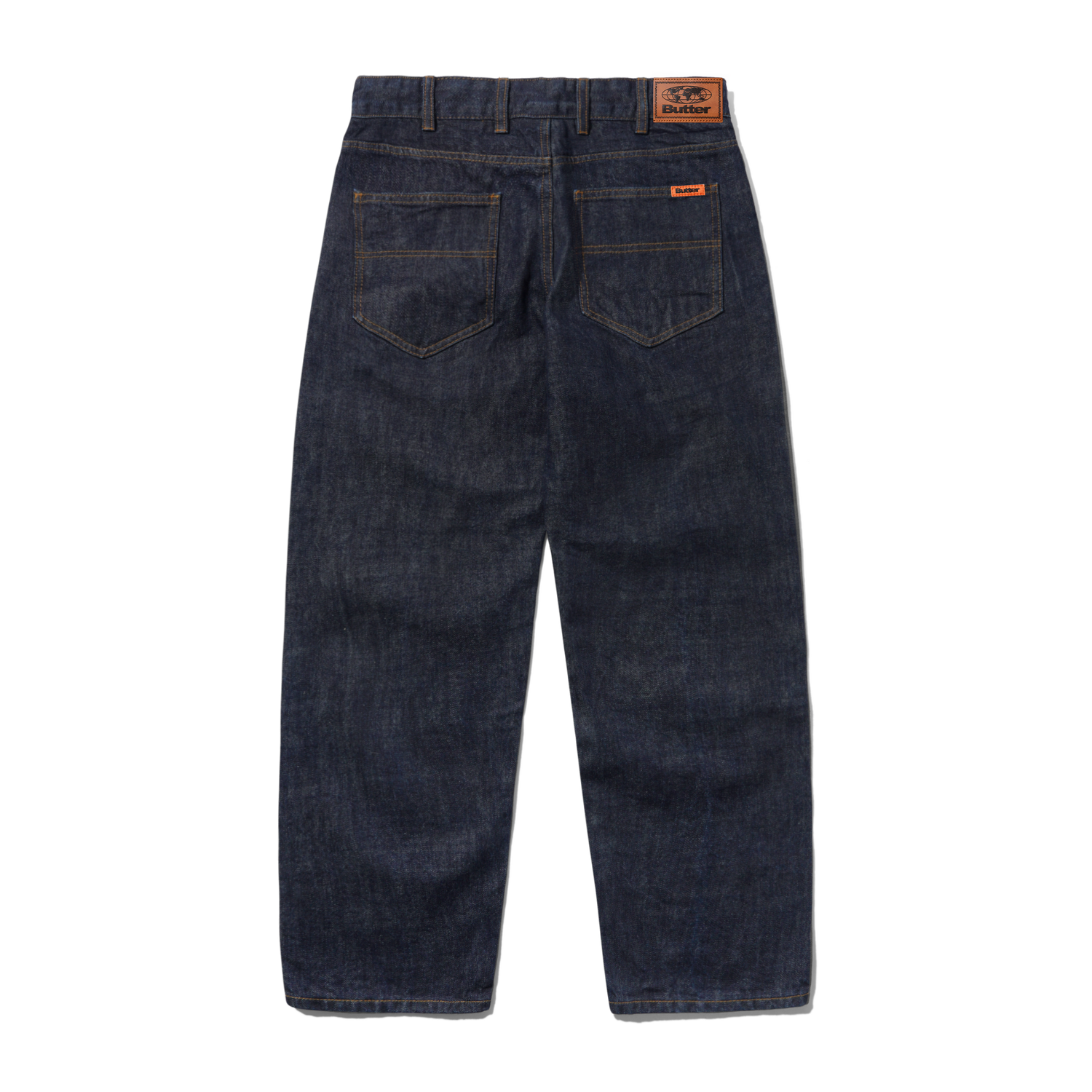 Relaxed Denim Jeans - Selvedge Blue