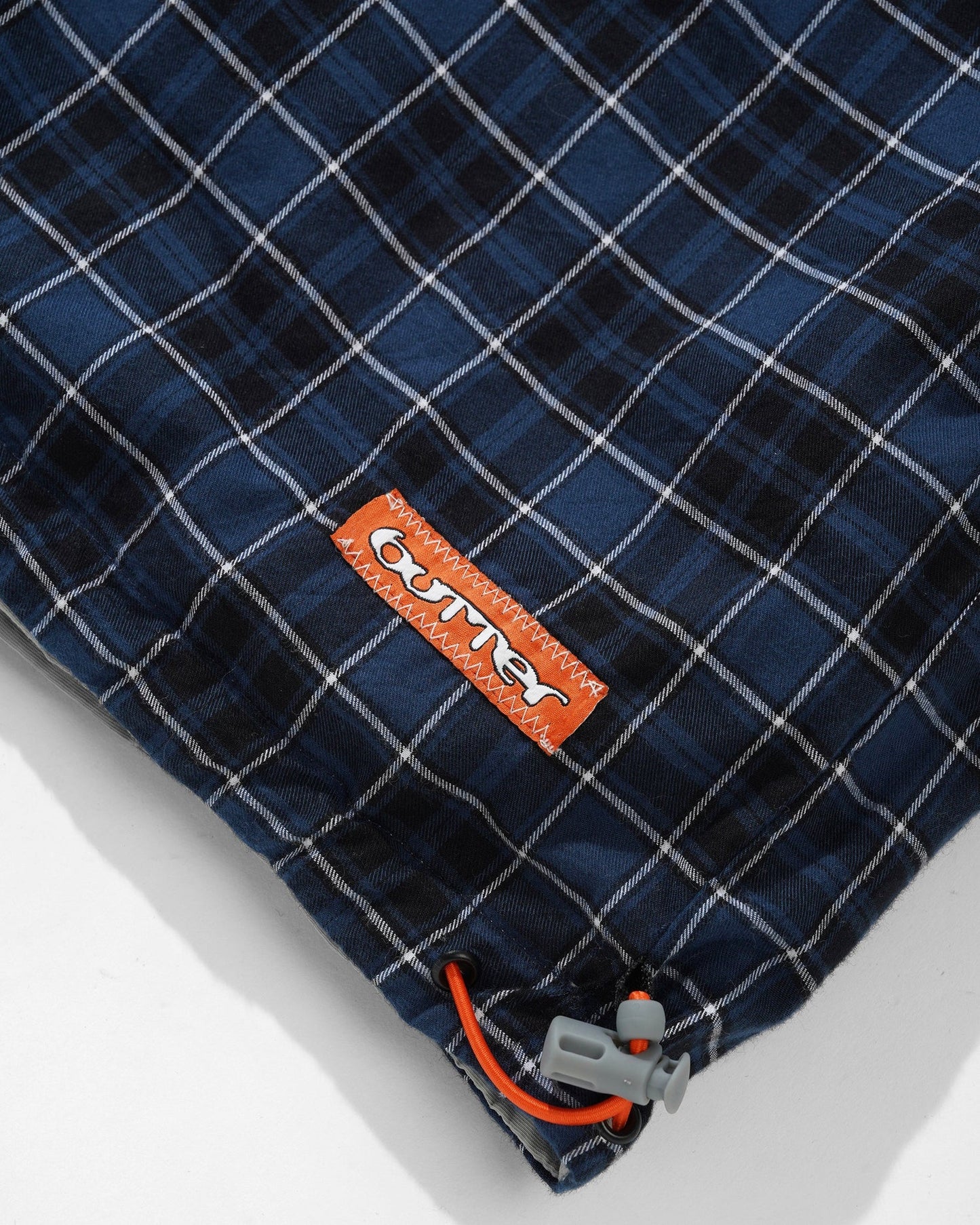Reversible Dugout Pullover Crewneck - Grey / Navy Plaid