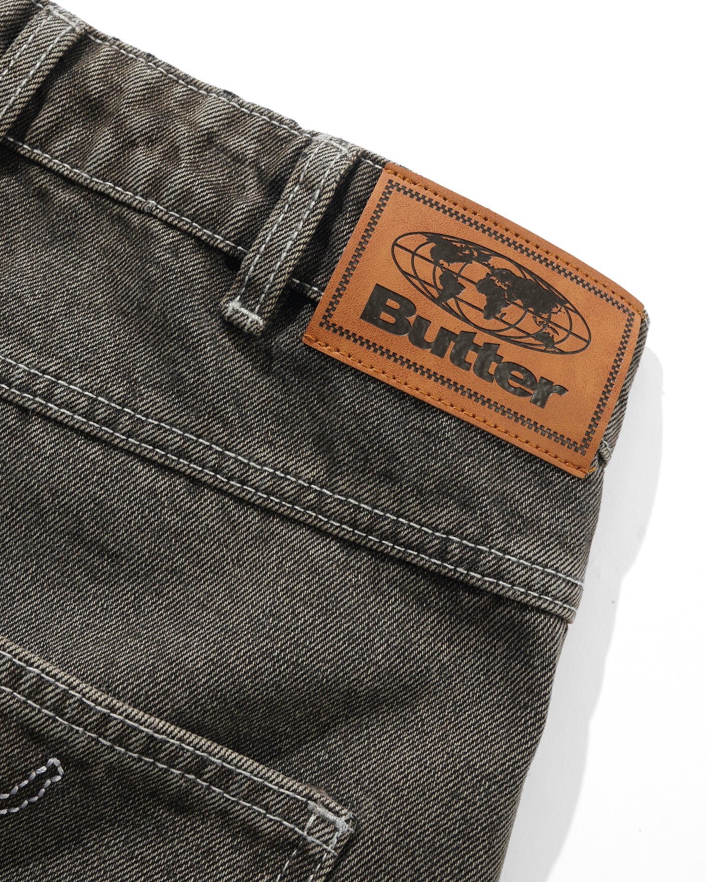 Roach Denim Shorts - Black Wash