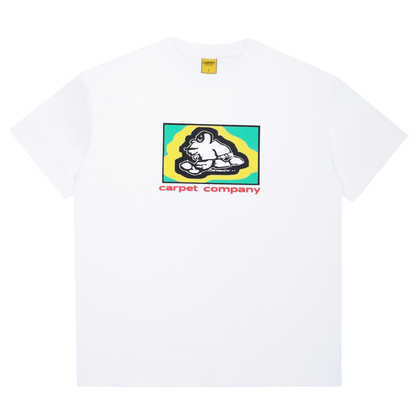 Running Man Tee - White