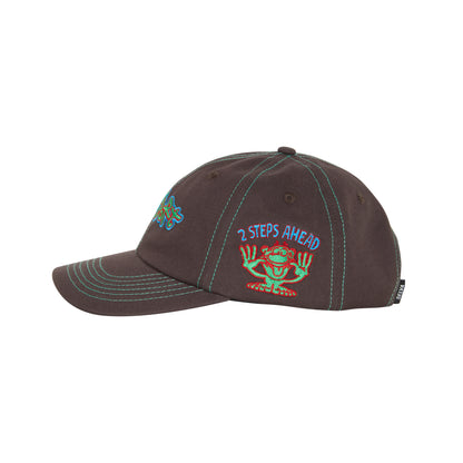 2 Steps Golf Hat - Brown