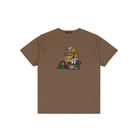 Snackman Dealer Tee - Chocolate
