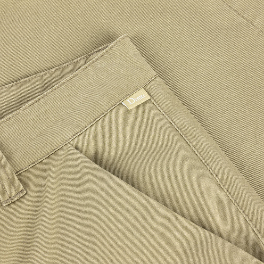 Baggy Chino Shorts - Light Military