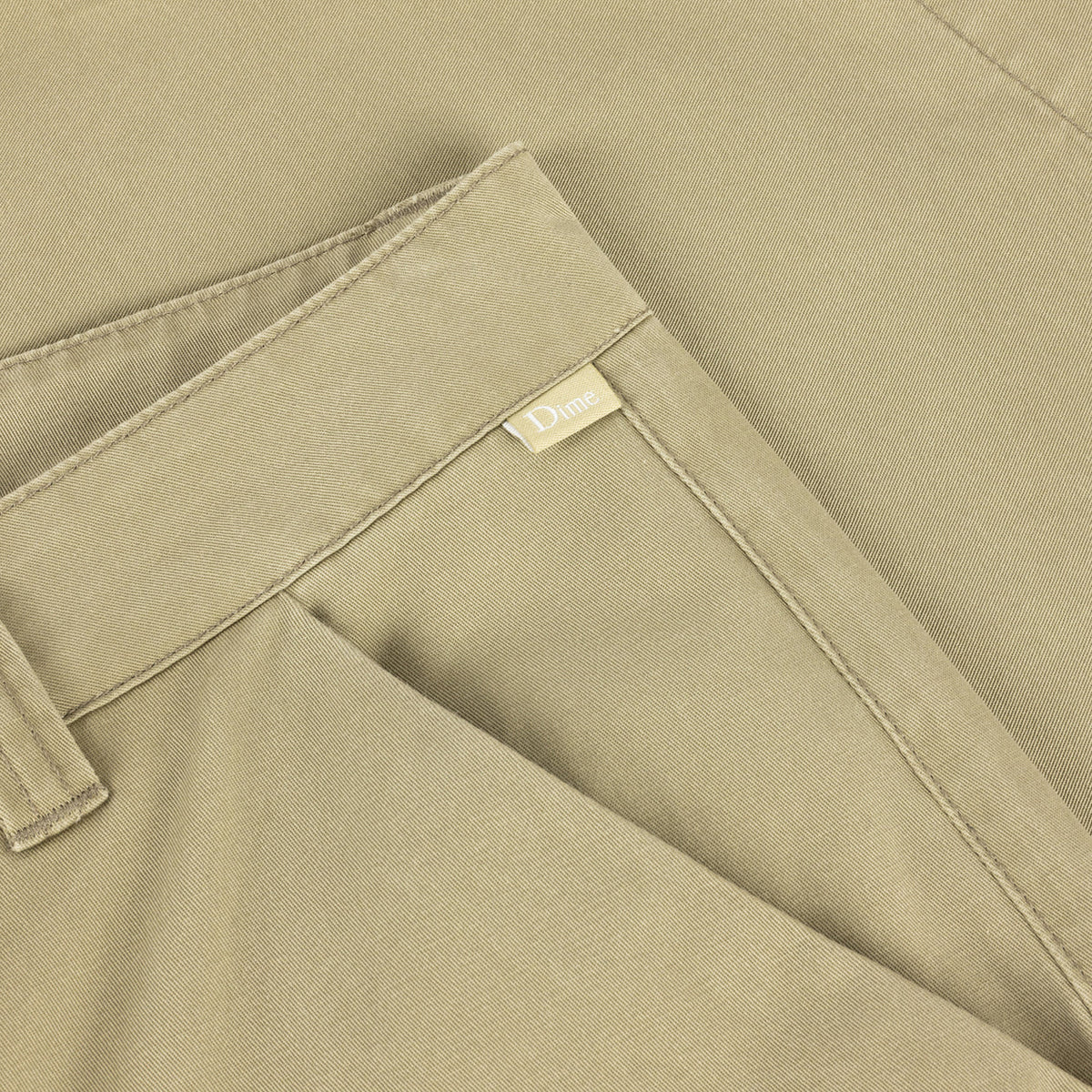 Baggy Chino Shorts - Light Military