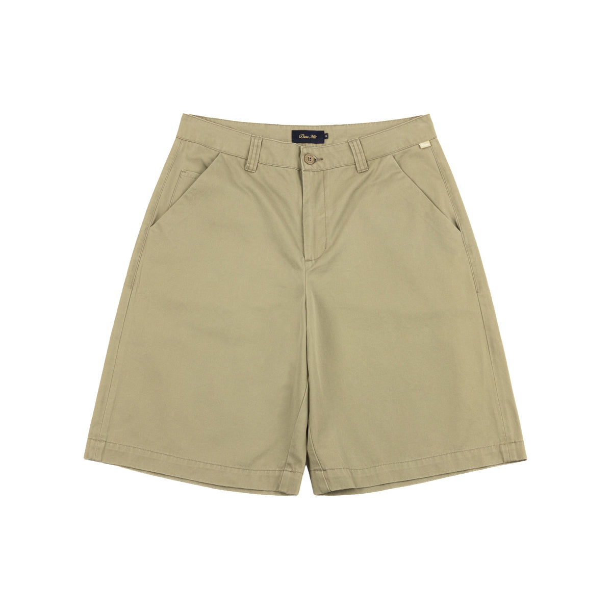 Baggy Chino Shorts - Light Military