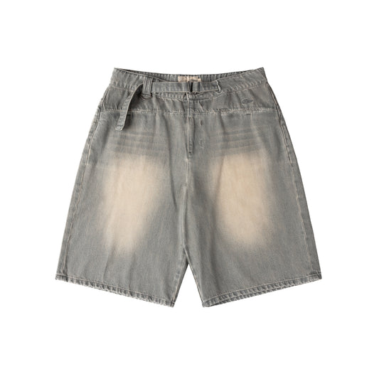Tech Denim Shorts - Sandblasted Desert