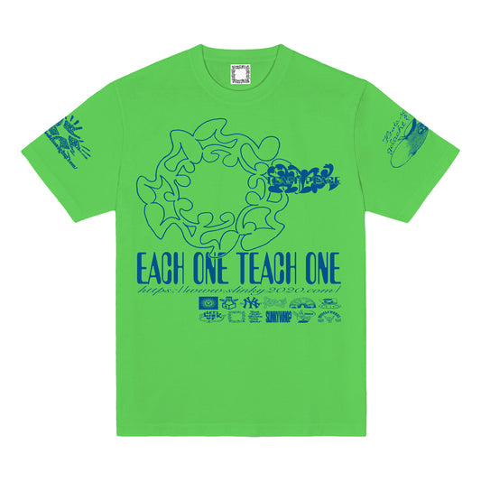 Each One Teach One Tee - Lime